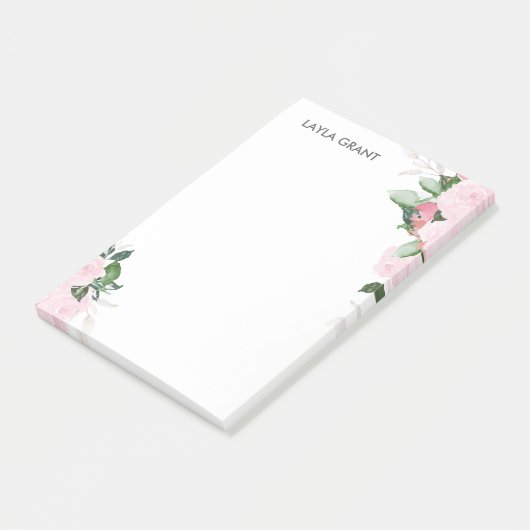 Floral Blooms Post-it® Notes (Schuin)