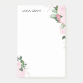 Floral Blooms Post-it® Notes (Voorkant)