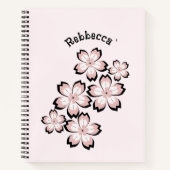 Floral blossom notitieboek (Voorkant)