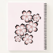 Floral blossom notitieboek (Achterkant)