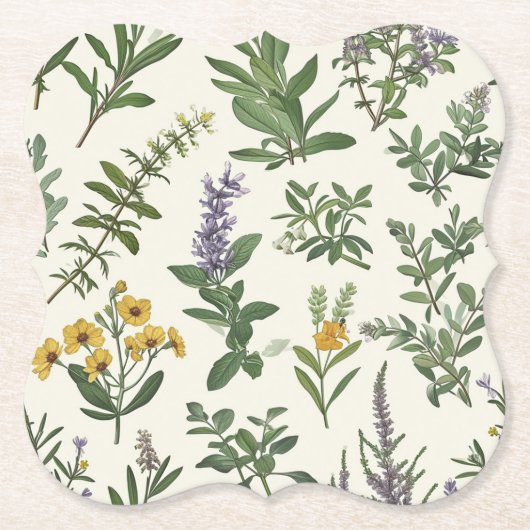 Floral Blossom Onderzetter (Voorkant)