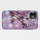 Floral blossom sparkle patroon iPhone5 hoesje (Achterkant (horizontaal))