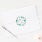  Floral Blue Book behoort tot de Stickers (Envelop)