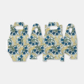 Floral Blue Flowers Lily Valley herhaling Bedankdoosjes (Uitgevouwen)