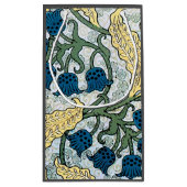 Floral Blue Flowers Lily Valley herhaling Klein Cadeauzakje (Achterkant)