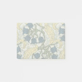 Floral Blue Flowers Lily Valley herhaling Post-it® Notes (Voorkant)