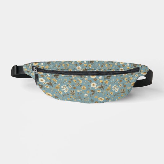 Floral Blue Heuptasje (Voorkant)