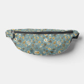 Floral Blue Heuptasje (Liggend)