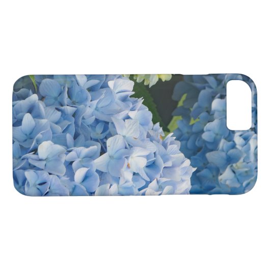 Floral Blue Hydrangea Foto Case-Mate iPhone Case (Achterkant (Horizontaal))