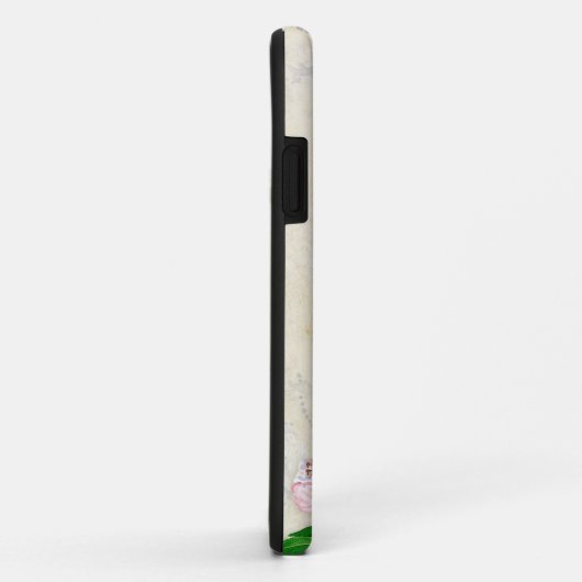 Floral Blue n Pink Hydrangeas Elegant Waterverf Case-Mate iPhone Case (Achterkant/rechts)