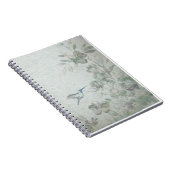 Floral Blue Notitieboek (Rechterzijde)