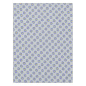 Floral Blue op elke kleur Tafelkleed (Voorkant)
