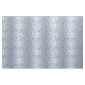 Floral Blue Rozen Silver Shimmer Chic Stof (Yard (91,4 cm))