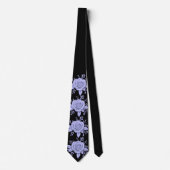 FLORAL BLUE Tie Stropdas (Voorkant)