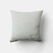 Floral Blue Wedding Kussen (Achterkant)