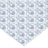  Floral Blue White Pattern Tafelkleed (Gekanteld)