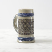 Floral Blue William Morris Wey Bierpul (Voorkant links)