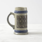  Floral Blue William Morris Wey Bierpul (Links)