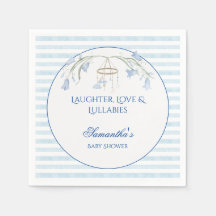 Floral Bluebell Mobile Celestial Boy Baby shower