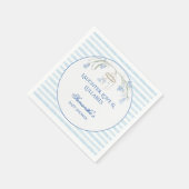 Floral Bluebell Mobile Celestial Boy Baby shower Servet (Hoek)