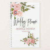 Floral Blush and Roos Gold Wedding Planner (Voorkant)