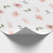 Floral Blush Cadeaupapier (Hoek)