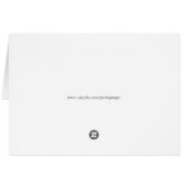 Floral Blush en Roos Gold Weddenschap Hartelijk da (Achterkant Horizontaal)