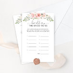 Floral blush Hoe oud was de bruid om mee te spelen<br><div class="desc">Floral blush Hoe oud was de bruid om te spelen. Overeenkomende games beschikbaar.</div>