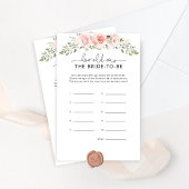 Floral blush Hoe oud was de bruid om mee te spelen