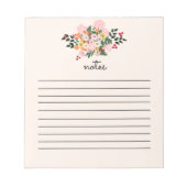 Floral Blush Notitieblok (Voorkant)