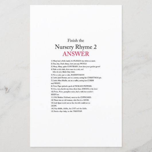 Floral Blush Pink and Gold Baby shower Game PRINT (Achterkant)