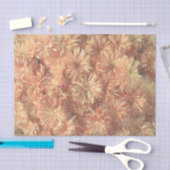 Floral Blush Pink Yellow Chrysanthemum Decoupage Tissuepapier (Craft)