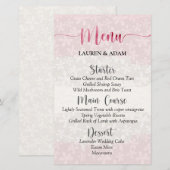 Floral Blush Roze Waterverf (Voorkant / Achterkant)