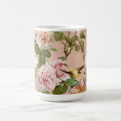 Floral  Blush Rozen Geel oma om te worden Koffiemok (Center)