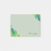  Floral Boarder Prints Gepersonaliseerd Post-it® Notes (Voorkant)