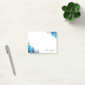 Floral Boarder Prints Gepersonaliseerd Post-it® Notes (Kantoor)