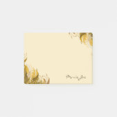 Floral Boarder Prints Gepersonaliseerd Post-it® Notes (Voorkant)