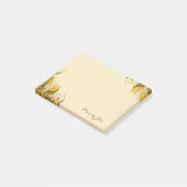 Floral Boarder Prints Gepersonaliseerd Post-it® Notes (Schuin)
