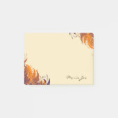  Floral Boarder Prints Gepersonaliseerd Post-it® Notes (Voorkant)