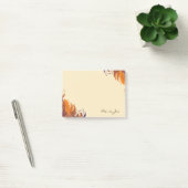 Floral Boarder Prints Gepersonaliseerd Post-it® Notes (Kantoor)