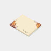 Floral Boarder Prints Gepersonaliseerd Post-it® Notes (Schuin)