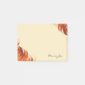  Floral Boarder Prints Gepersonaliseerd Post-it® Notes (Voorkant)