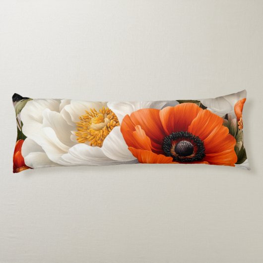 Floral Body Pillow Lichaamskussen (Achterkant)