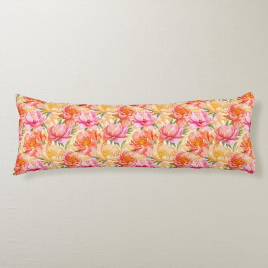 Floral Body Pillow Lichaamskussen (Voorkant)
