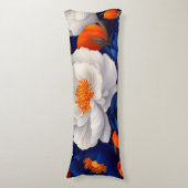 Floral Body Pillow Lichaamskussen (Voorkant Verticaal)