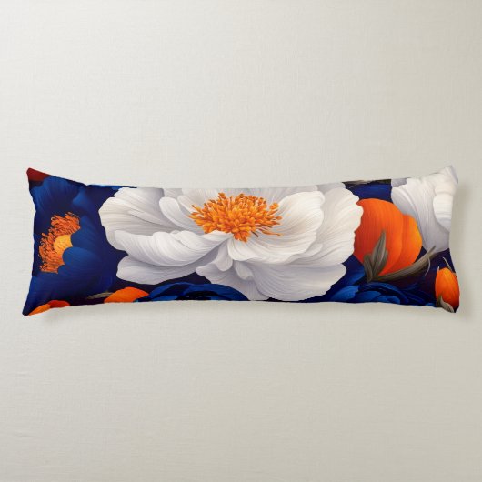 Floral Body Pillow Lichaamskussen (Voorkant)