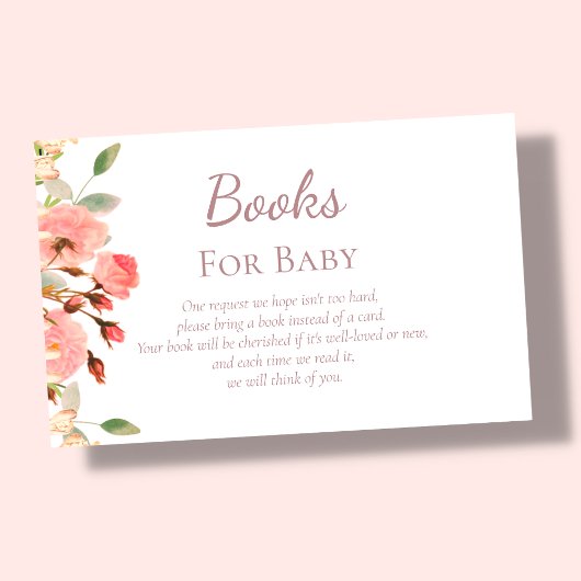 Floral | Boeken voor Baby | Informatiekaartje