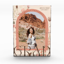 Floral Bohemian Arch Lijst Afstuderen Fotoblokken