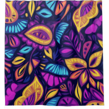 Floral Boho Abstract kleurrijk 2