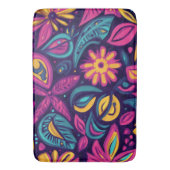 Floral Boho Abstract kleurrijk 6 Badmat (Voorkant Verticaal)
